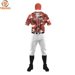 2025 nuevo diseño personalizado uniformes de béisbol de alta calidad precio al por mayor hombres 100% poliéster uniforme de béisbol OEM mantenido - Product Image 1