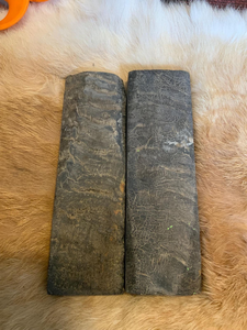 Manche de couteau en corne de bélier sculpté de haute qualité |   Écailles de corne naturelle faites à la main, objets d'art et de collection à bas prix - Product Image 5