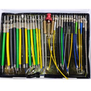 AR tráng D80/sma905/FC-APC cáp quang vá Jumper-chiều dài tùy chỉnh & kết nối, LC/SC/ST/MPO, chế độ đơn/đa, OEM - Product Image 1