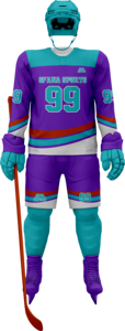 Camisetas de Hockey sobre Hielo Premium para Hombre, Uniforme Deportivo, Diseño Personalizado, Ropa de Equipo, Transpirable, Elástica en Cuatro Direcciones, Secado Rápido, Acolchada, Impresión OEM - Product Image 3