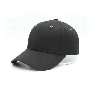Casquette de baseball en toile personnalisée unisexe à 6 panneaux Nouveau style de rue sportif Couleur unie Tissu imperméable Pare-soleil brodé Logo pour hommes - Product Image 6