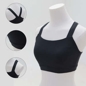 Sujetador Deportivo de Yoga con Logotipo Personalizado, Alta Elasticidad, Secado Rápido, Antibacteriano, Cuello en V Profundo, Soporte Medio, Multicolor para Mujer - Product Image 3