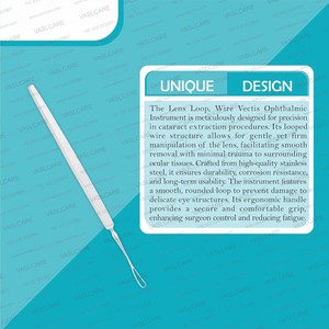 El mejor precio Snellen Loop Vectis Lens Expressor 125mm Instrumentos quirúrgicos oftálmicos alemanes de acero inoxidable de Vaslcare - Product Image 4