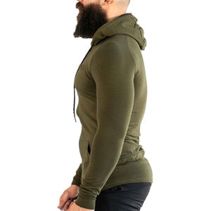 Sweats à capuche zippés de meilleure qualité pour hommes design personnalisé respirant coupe-vent surdimensionnés Sweats à capuche zippés à bas prix pour hommes - Product Image 2