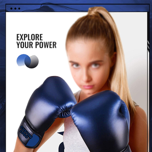 ถุงมือชกมวยถุงมือ MMA 2025ออกแบบใหม่ - Product Image 5
