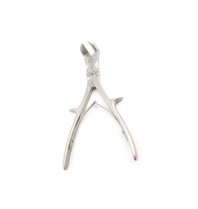 คีมตัดกระดูกสแตนเลสแบบตรงและแบบโค้ง เครื่องมือผ่าตัดกระดูกและข้อ - Product Image 1