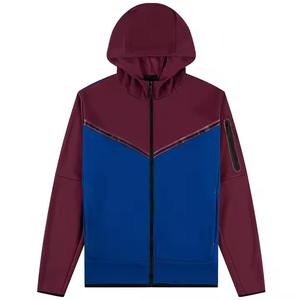 Custom Sweat Jogger Stacked Pants Set Tracksuits 2 Pc Sweatsuit <b>Distressed</b> Embroidery Hoodie and Flared Sweatpants Sets for Men - Product Image 2