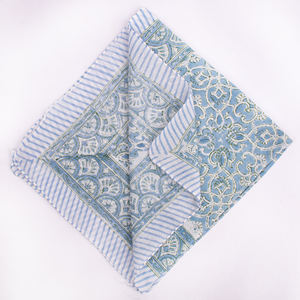 Pañuelo de Algodón Transpirable con Estampado Floral Personalizado, Pañuelo Cuadrado Ecológico para la Cabeza, Ropa de Calle, Moda, Festivales, Eventos, Venta al por Mayor - Product Image 3