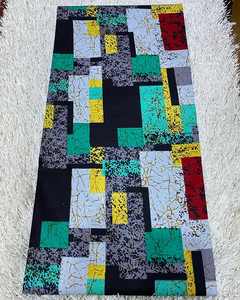 Tissu en pagne hollandais en coton imprimé à la cire africaine personnalisée de qualité supérieure Motifs vibrants Vêtements traditionnels Conceptions uniques Mozambique - Product Image 1