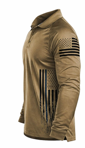 เสื้อเชิ้ตผู้ชายสำหรับกิจกรรมกลางแจ้ง แนว Tactical แขนสั้น ผ้าถักเนื้อแน่น ระบายความชื้น แห้งเร็ว ทนทาน น้ำหนักเบา ป้องกันรังสียูวี - Product Image 4