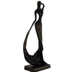 Escultura humana de Metal para mesa, decoración decorativa de escritorio, Color dorado, para hogar y Hotel, con logotipo de tamaño personalizado - Product Image 5