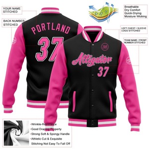 Custom Logo <b>Men's</b> <b>Bomber</b> <b>Jacket</b> Wool Chenille Embroidery 100% Cotton Streetwear Black College Baseball Letterman <b>Jacket</b> Winter - Product Image 2