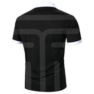 Hombre Classic High Street Style Quick-Dry 100% algodón para camisetas Patrón sólido Embalaje personalizado Hecho en Pakistán - Product Image 3