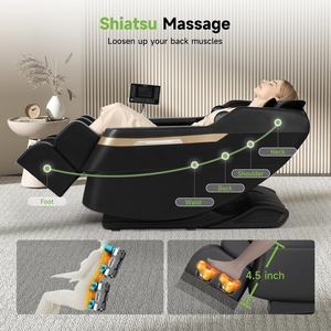 Sillón de Masaje que Brinda Máxima Comodidad y Alivio del Estrés en Casa o en la Oficina, Diseñado con Múltiples Técnicas de Masaje - Product Image 4