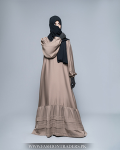 Abaya Modeste Premium pour Femmes Vêtements Islamiques Manches Longues Design Élégant Fabrication Personnalisée Vente en Gros Fabricant Pakistan - Product Image 3