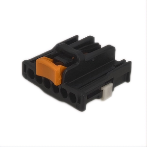 Color negro PBT sin sellar 6 pines automotriz Fenale conector Auto Terminal conectores carcasas - Product Image 2