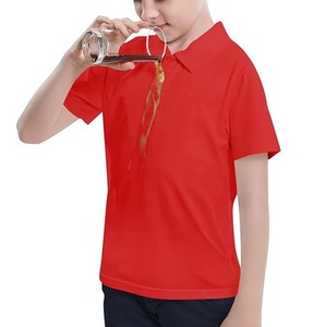 Vente chaude Été Porte Enfants Polo T-shirts Respirant Rétro Sports Golf Personnalisé Fait Enfants Porter Garçons Enfants Polo T-Shirts - Product Image 1