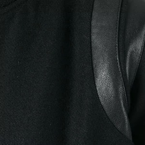 Veste universitaire pour femmes, couleur unique et tendance, personnalisable, style baseball, veste universitaire courte pour femmes, vente en gros, prix de gros, OEM - Product Image 5