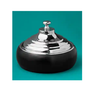 Cazuela de Diseño Europeo de alta calidad, mesa más vendida, calentador de alimentos decorativo de lujo, última colección de olla caliente de Metal - Product Image 5