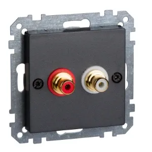 Para Conectores de Audio y Video Schneider Electric MTN4350-0414, Inserto/Cubierta para Tecnología de Comunicación - Product Image 1