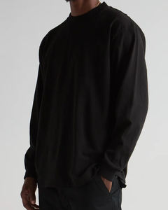 Chemises à manches longues pour hommes Premium Trendy Casual Vêtements de cérémonie Respirant Coton Élégant Streetwear Logo personnalisé Fournisseur en gros - Product Image 1