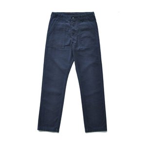 Pantalones de lona transpirables informales para hombre de talla grande, suaves, ligeros, lisos, con cordón, bolsillos largos, ajuste holgado - Product Image 1