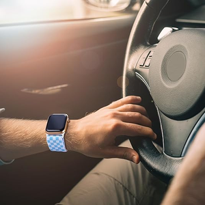 Blissbands Adjustable Soft Elastics Strap Stretchy Nylon <strong>Loop</strong> Bands Compatible for Apple Watch 38mm-49mm SE Ultra IWatch - Product Image 5