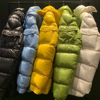 Veste d'hiver pour homme rembourrée en coton avec col montant et logo frontal, respirante, séchage rapide, service OEM à prix de gros