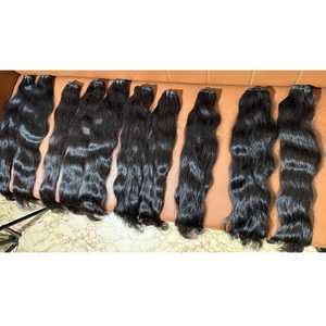 Paquet de cheveux indiens bruts vierges de qualité certifiée 100% cuticule non traitée alignée avec un prix raisonnable perruques de cheveux humains réels - Product Image 4