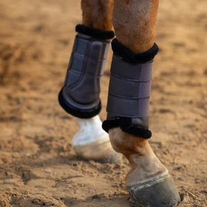 Bottes de brossage absorbantes 2025 pour chevaux offrant une protection complète des tendons et des fetlocks Fabriquées sur mesure au Pakistan pour l'équitation - Product Image 5