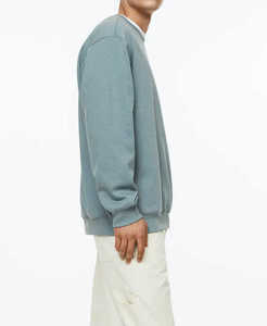 Pull-over surdimensionné de haute qualité pour hommes, sweat-shirt à col rond, streetwear décontracté, impression numérique personnalisée saison d'hiver, teint uni - Product Image 5