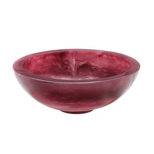 เรซิ่นมือประดิษฐ์ขนมหวานเสิร์ฟอาหารชามถั่วสลัดตกแต่งจริงเงินเรซิ่นสลัดชามผสมทํา - Product Image 5