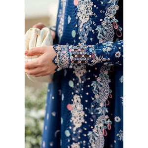 Ensemble de costumes pour femmes Qalamkar SAHIL Luxury Lawn'25 FK-05 Aurora TC-1191 - Product Image 4