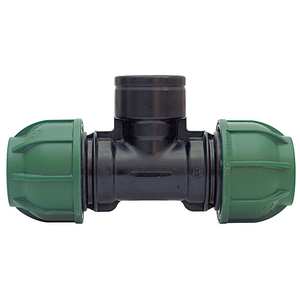 Raccordo a Compressione PN10 a T 90° Femmina Mis. 40x1.1/4x40 - Product Image 1