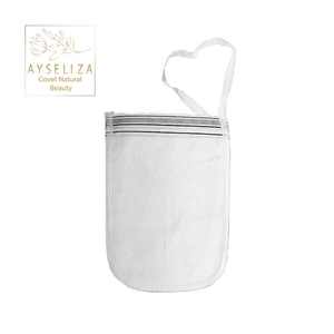 Guantes de baño de fibra de sisal natural, manopla exfoliante corporal, removedor de piel muerta, elementos esenciales de Spa para limpieza profunda, cepillos de baño de ducha, esponjas - Product Image 3