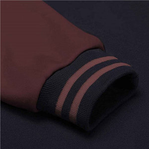 2025 Custom Design Men's Letterman Winter <b>Jacket</b> High Quality Breathable Cotton/Wool <b>Mandarin</b> <b>Collar</b> Wholesome Custom Color - Product Image 4