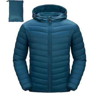 Veste à bulles décontractée d'hiver à logo personnalisé, best-seller, pour hommes, logo OEM, veste à bulles pour hommes, haute qualité - Product Image 1