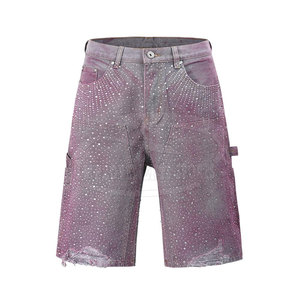 Vente en gros de shorts strass pour homme shorts strass légers pour homme grande taille shorts strass pour homme - Product Image 1