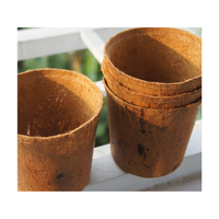 POT EN FIBRE DE NOIX DE COCO/Pot en fibre de coco biodégradable Pot en fibre de coco/Pot en fibre de coco 100% respectueux de l'environnement
