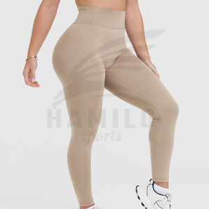 Mallas de Yoga de secado rápido para mujer superventas tela de algodón de tamaño XL con servicio OME personalizado con estampado de nuevo diseño - Product Image 4