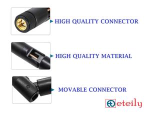 Antena de pato de goma de alta ganancia 868MHz 5dBi con conector macho SMA Antena de comunicación de baja pérdida para aplicación externa/módulo - Product Image 3