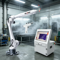 Robot de peinture industriel six axes sans code, programmation gratuite, pour revêtement en poudre