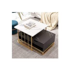 Nordic Luxury Modern Living Room Furniture Marble Stone <b>Round</b> Gold Coffee <b>Table</b> Modern Marble Luxury Coffee <b>Table</b> - Product Image 6