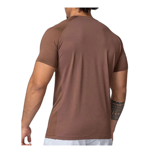 Men's <b>White</b> Short Sleeve O-Neck T-<b>Shirt</b> <b>Slim</b> <b>Fit</b> Breathable Jersey Cotton Casual Printed Letter Logo Front - Product Image 4