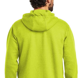 Custom Logo Cotton <b>Men</b> <b>Zipper</b> <b>Hoodies</b> Breathable Light weight Logo Printing Streetwear Full Sleeves <b>Hoodies</b> - Product Image 5