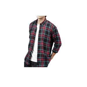 2025 chemise à carreaux en flanelle pour hommes de haute qualité confortable chaud grande taille chemise à carreaux pour hommes conception de couleur personnalisée prix pas cher - Product Image 3