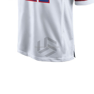 Personnalisation en usine, t-shirt de football américain, maillots de football respirants, maillot de football américain unisexe personnalisé - Product Image 6