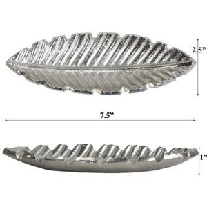 Conception argentée de feuille de fonte d'aluminium de plateau de service de nourriture pour le plateau de service de vaisselle de restaurant aux prix les plus bas pour l'approvisionnement en gros - Product Image 4