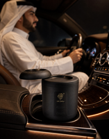 Brûleur d'encens électronique et diffuseur d'aromathérapie avec recharge USB, parfum du Moyen-Orient pour usage au bureau