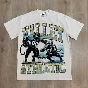 เสื้อยืดผู้ชายขายส่ง ผ้าฝ้าย 100% เนื้อหนา ทรงปกติ สีพื้น เรียบง่าย ระบายอากาศได้ดี คุณภาพสูง สไตล์สตรีทแวร์ - Product Image 4